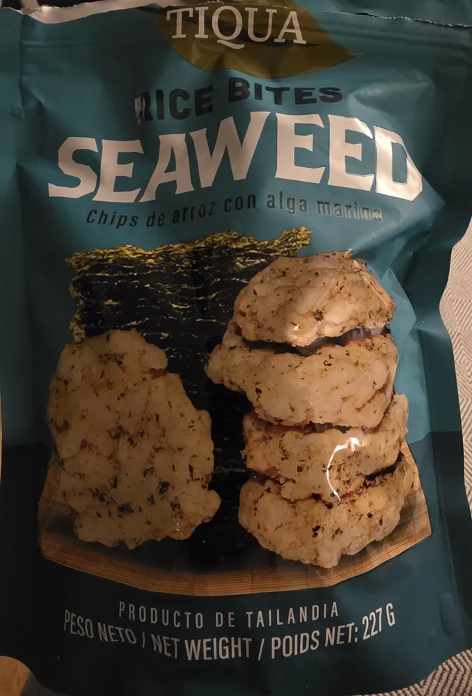 SEAWEED - chips de arroz con alga marina