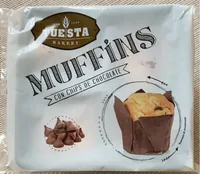 Muffins con chips de chocolate