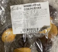 Minimufins con pepitas