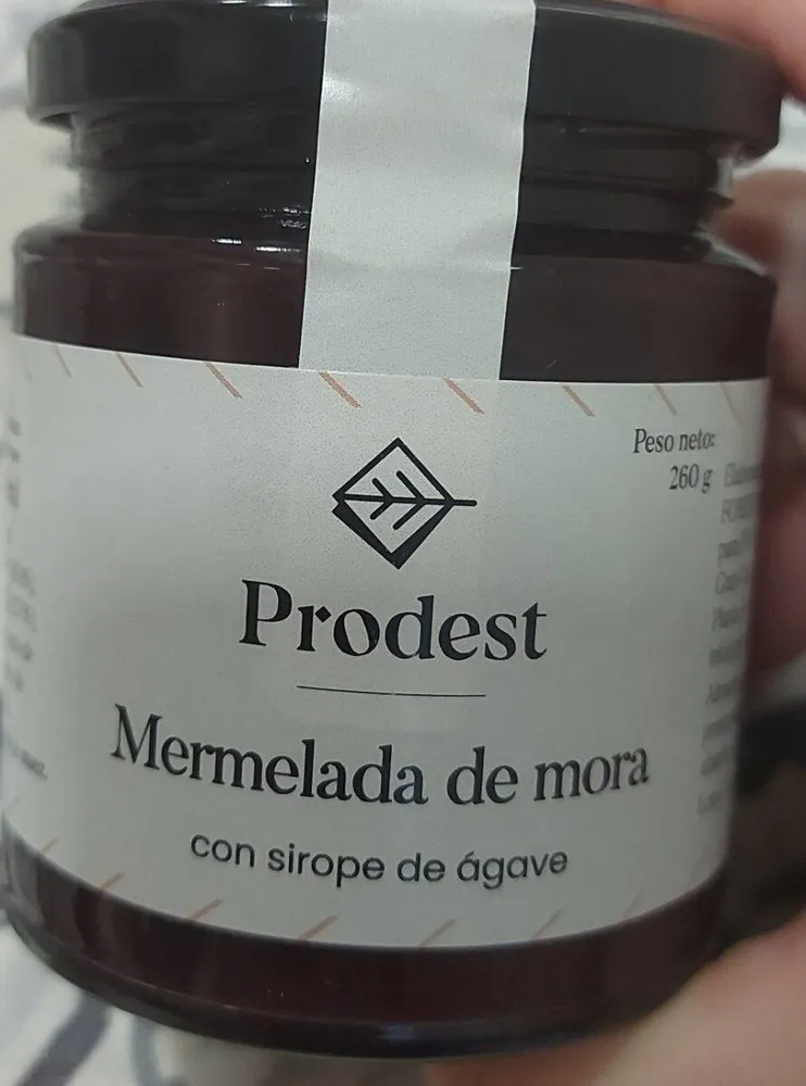 Mermelada de mora Prodest