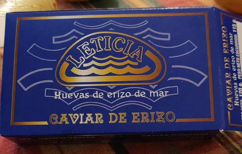 Caviar de erizo