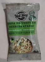 Sopa de verduras deshidratada