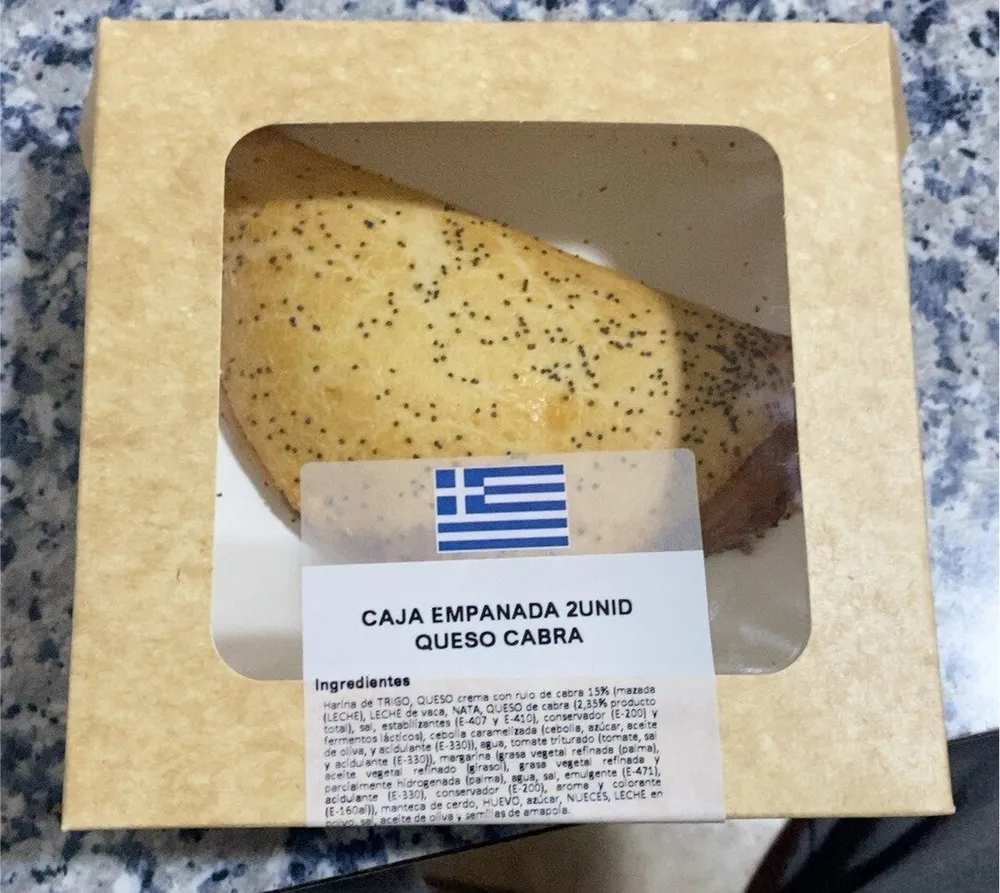 Empanda queso de cabra