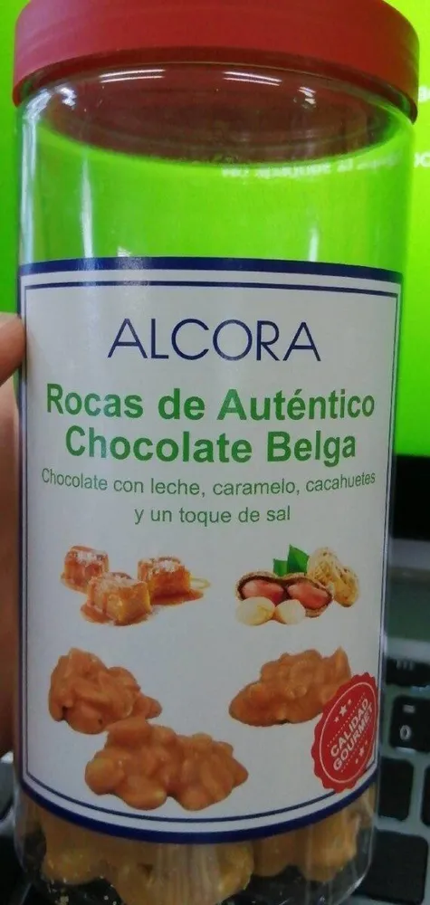 Rocas de Auténtico chocolate Belga