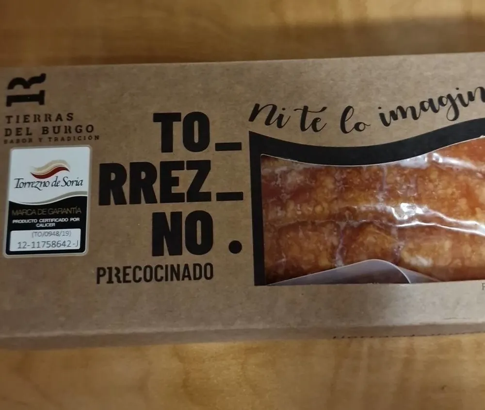 Torreznos precocinados