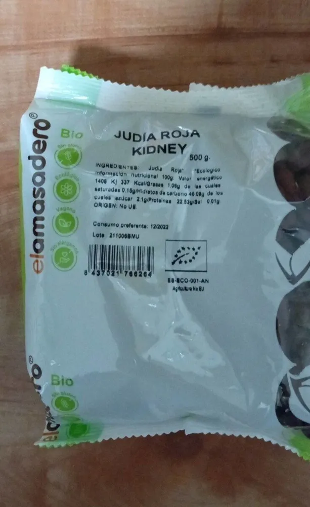 Judía Roja Kidney