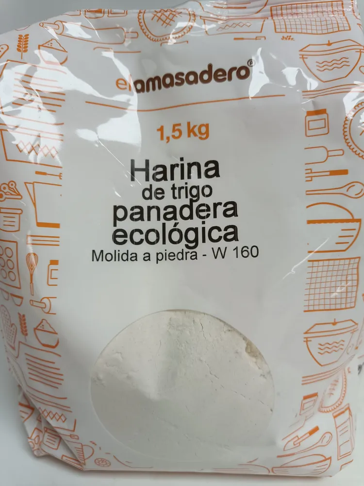 Harina de trigo panadera ecológica