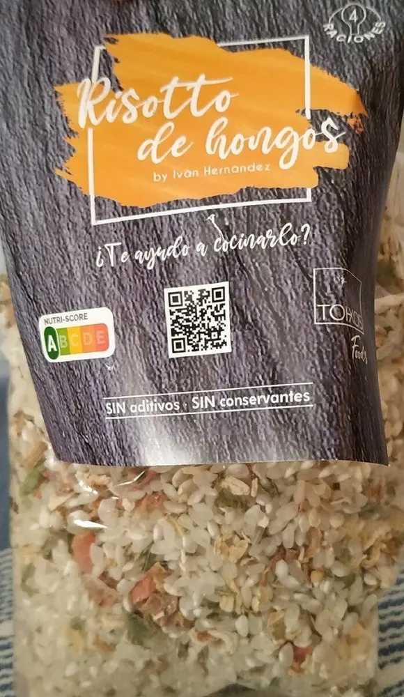 Risotto de hongos