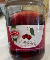 Cerezas en almibar