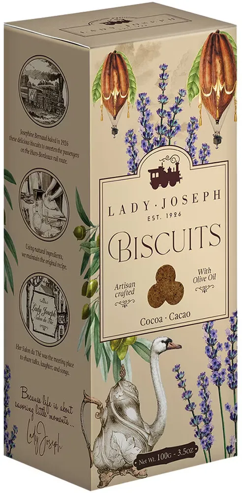 Biscuits cocoa 100 gr