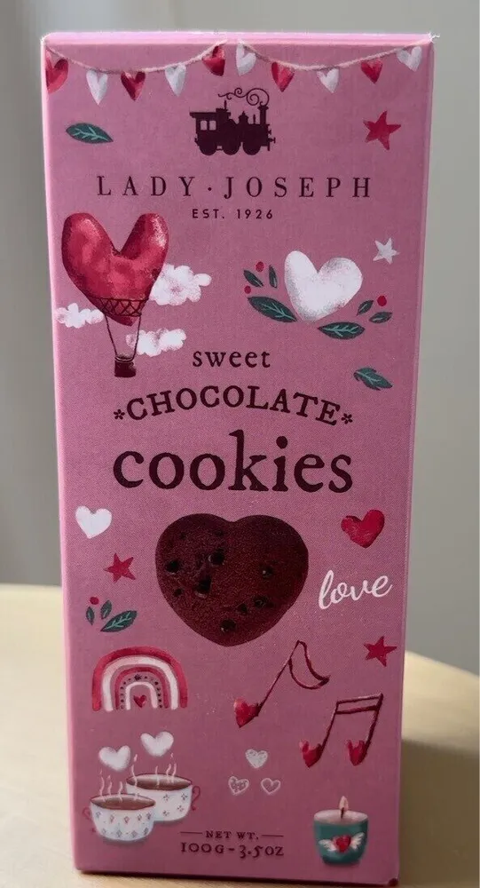 Sweet chocolate cookies