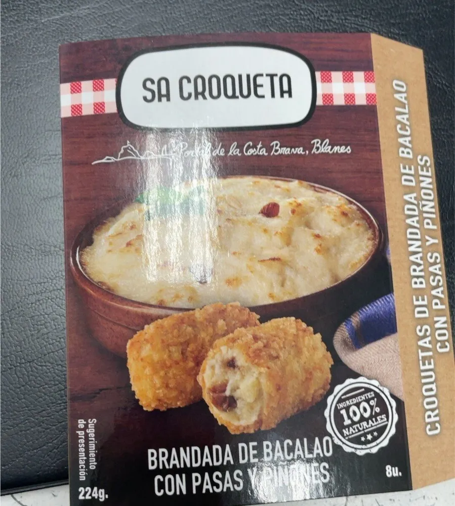 Croqueta de bacalao
