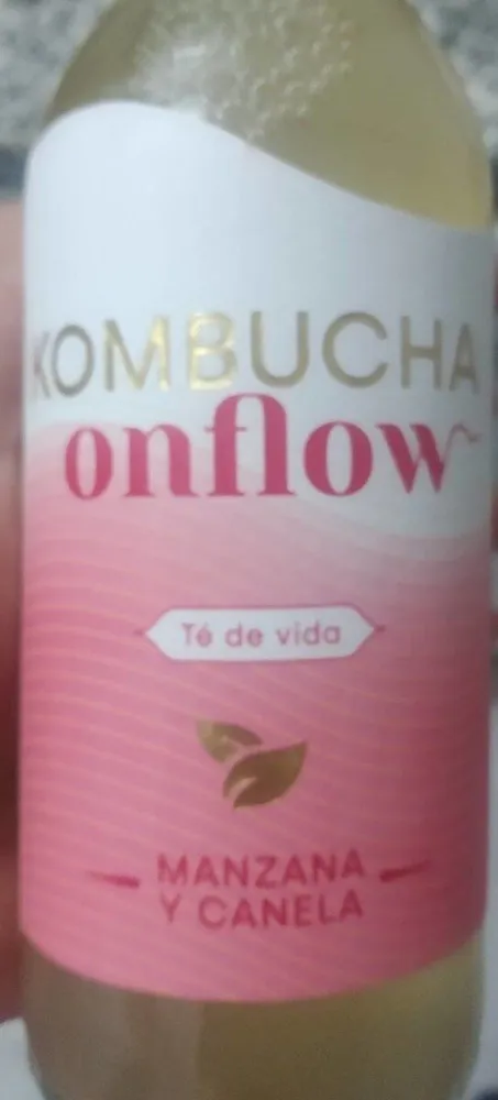 Kombucha Onflow Manzana y canela