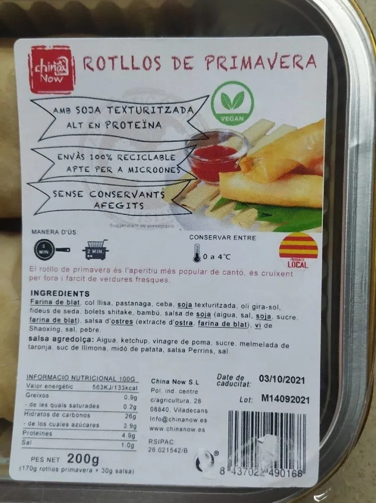 Rotllos de primavera