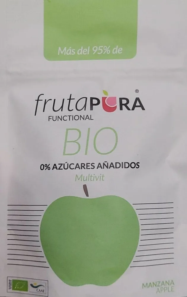 FrutaPura Functional Bio 0 azúcares añadidos