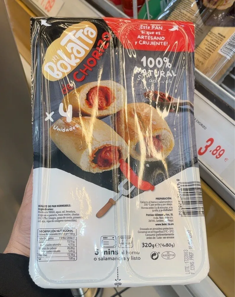 Bokatta chorizo