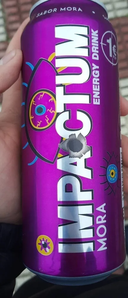 Bebida energética sabor mora