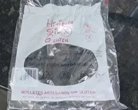 Molletes artesanos sin gluten