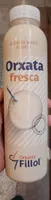 Orxata fresca