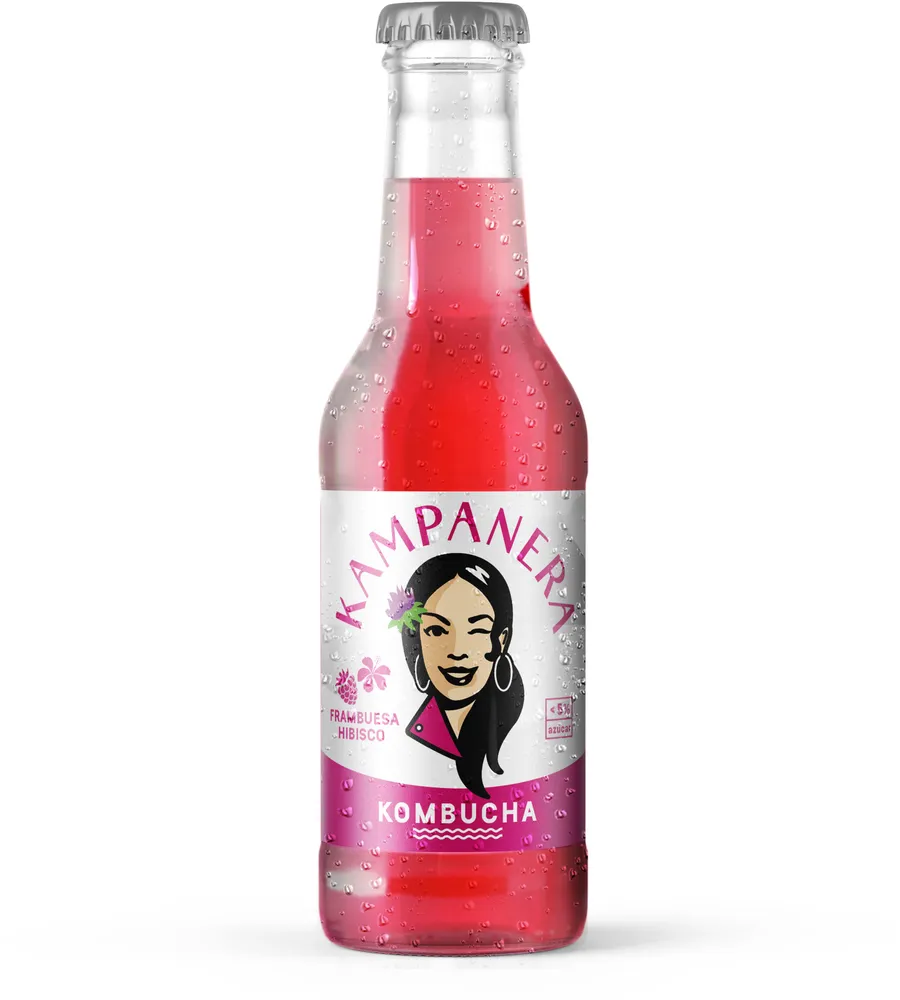 Kombucha de Frambuesa e Hibisco