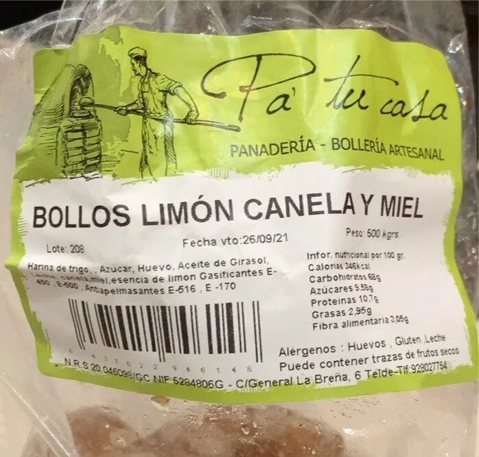 Pollo es limón canela y miel