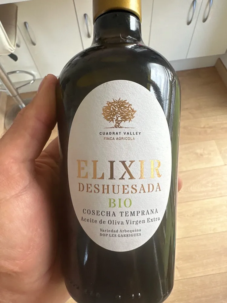 Elixir Deshuesada Bio Aceite de Oliva Virgen Extra