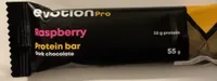Raspberry protein bar