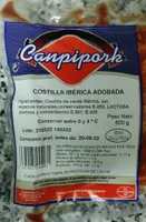 Costilla ibérica adobada