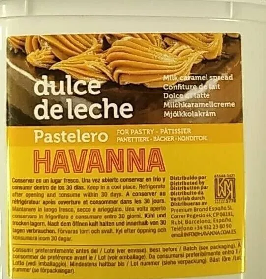 Dulce de leche pastelero