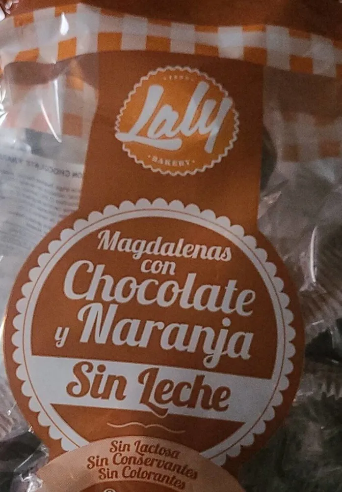 Magdalenas con Chocolate y Naranja