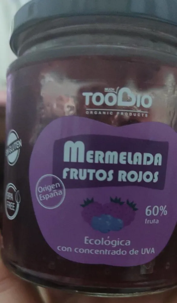 Mermelada frutos rojos