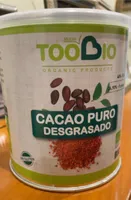 Cacao puro desgrasado