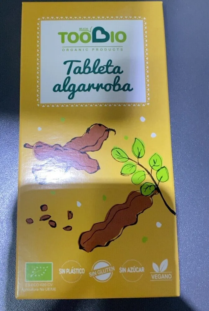 Tableta de algarroba