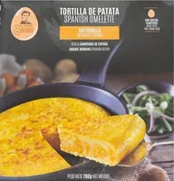 Tortilla de patata sin cebolla