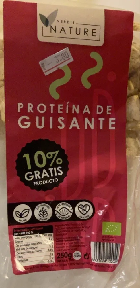 Proteina de guisante