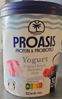 Yogurt & mixed berries flavoured syrup
