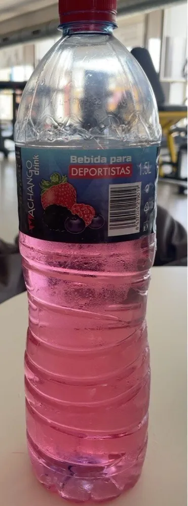 Bebida para deportista