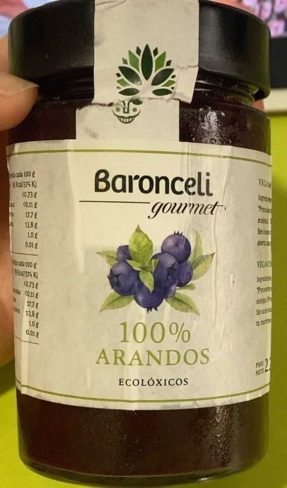 Compota 100% Arándanos