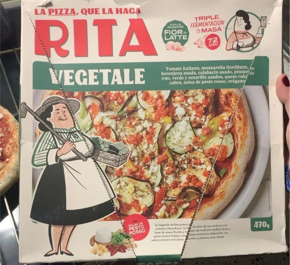 Pizza vegetale
