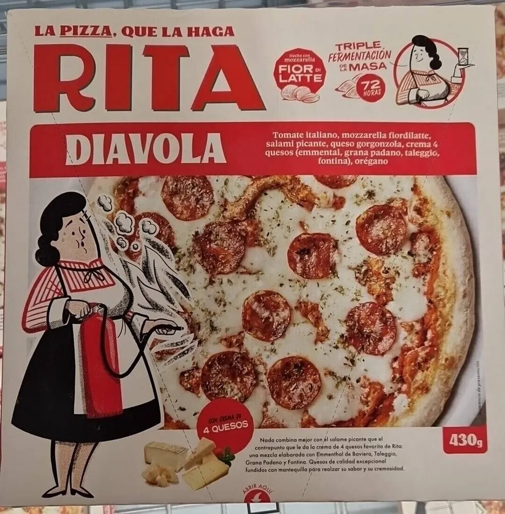 La pizza, que la haga rica