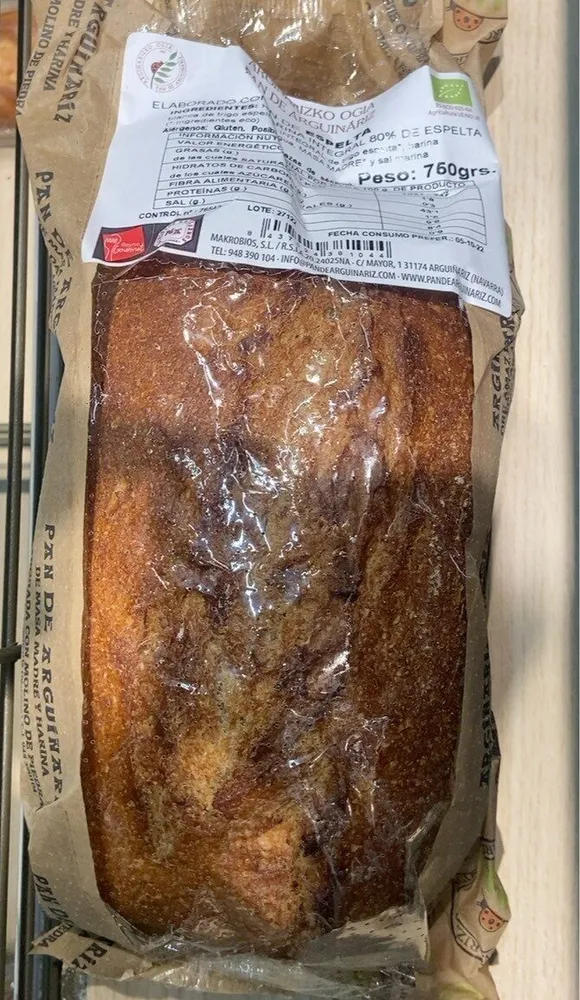 Pan de espelta
