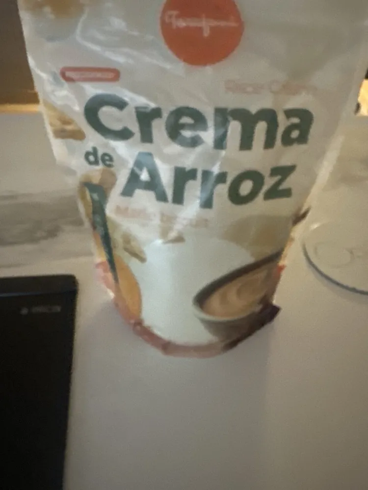 Crema De Arroz Galleta María