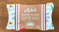 Flan de queso con caramelo