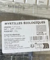 Myrtilles biologiques