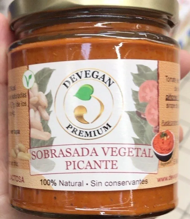 Sobrasada vegetal picante
