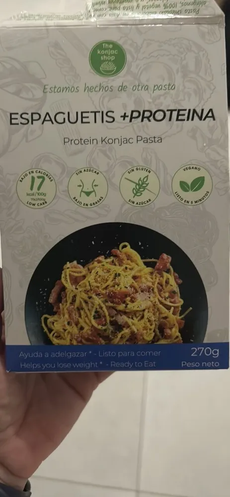 Espaguetis + Proteína