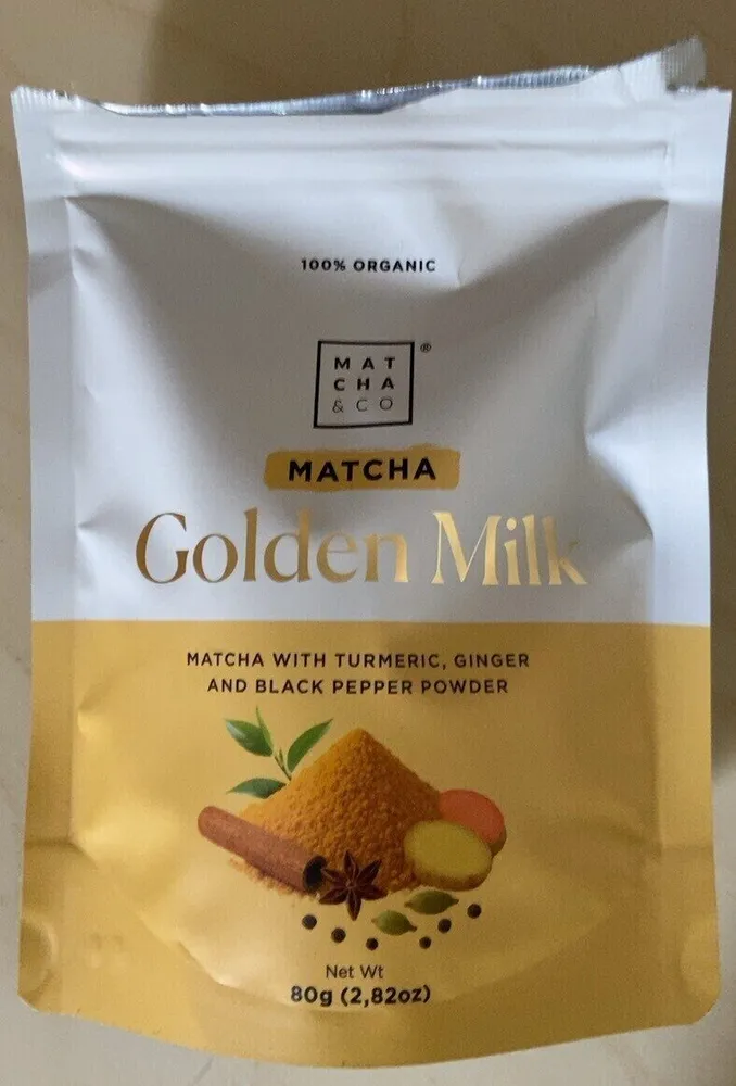 Matcha golden milk