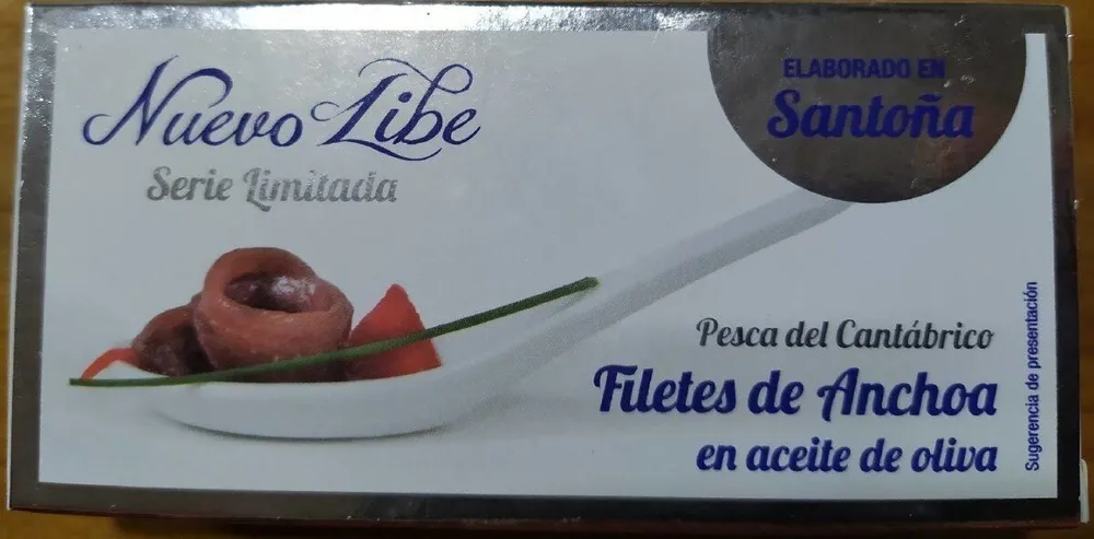 Filetes de anchoa en aceite de oliva