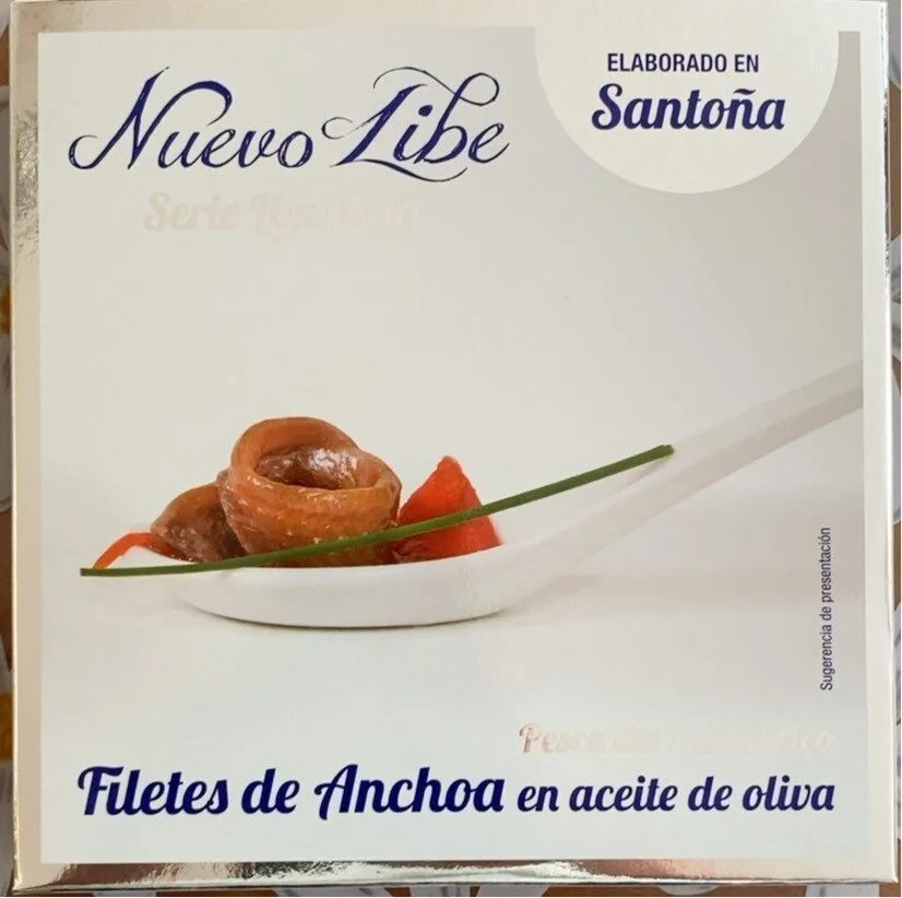Filetes de anchoa en aceite de oliva