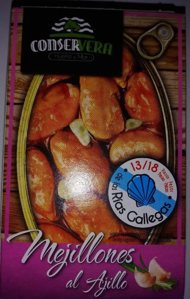Mejillones al ajillo